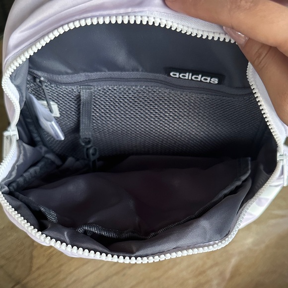 Adidas Women's Light Purple Backpack - Picture 3 of 4